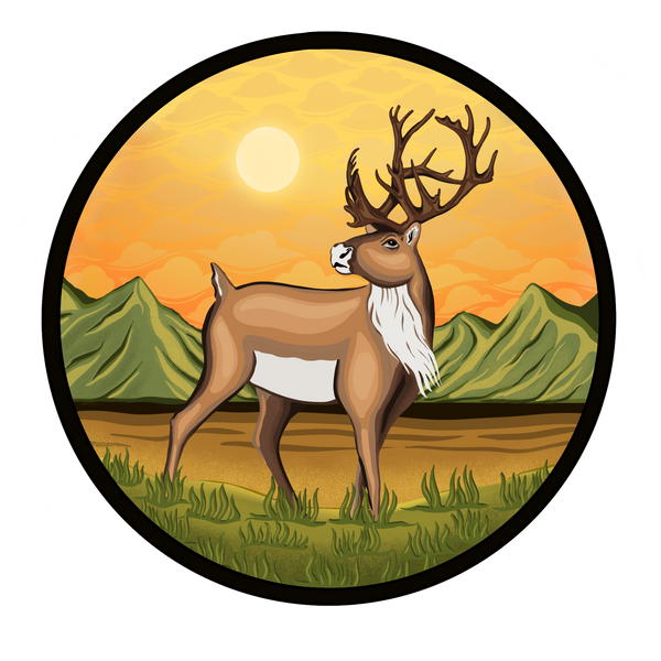 Caribou Print
