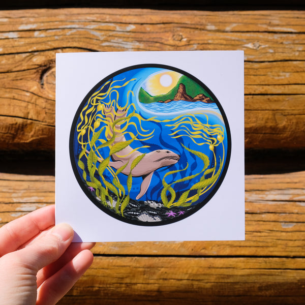 Sea Lion Greeting Card