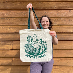 Farmer's Market Tote Bag