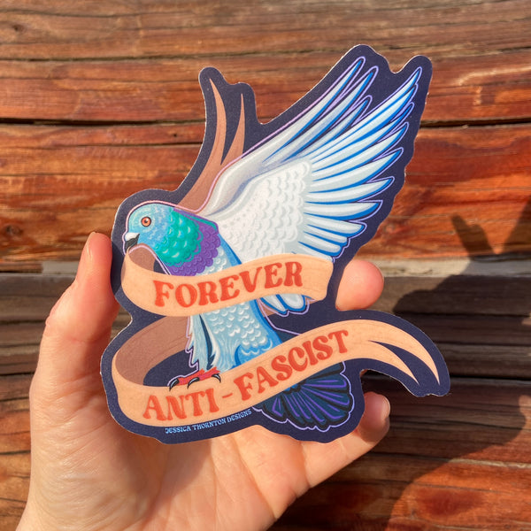 Forever Anti-Fascist Sticker