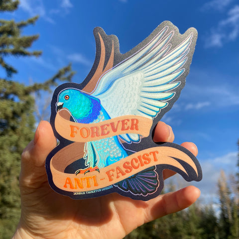 Forever Anti-Fascist Sticker