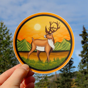 Caribou Sticker