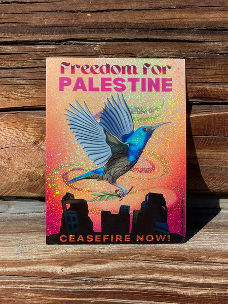Freedom for Palestine Sticker