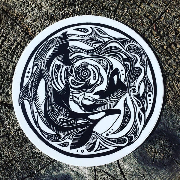 Orca Sticker
