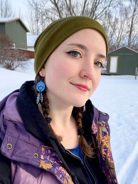 Blåbär Earrings