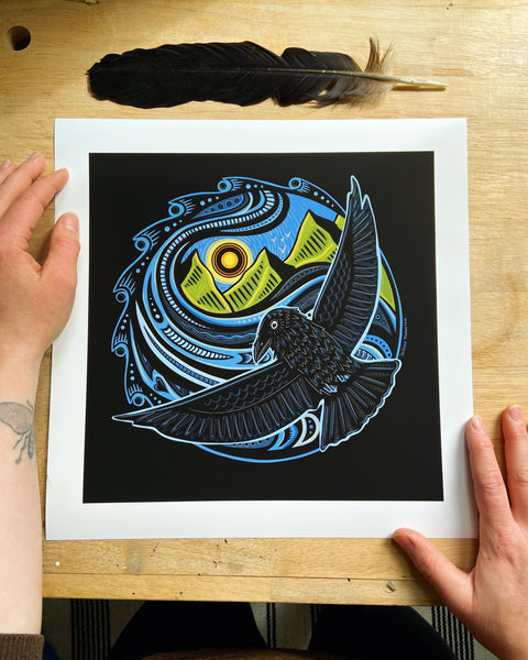 Raven Print