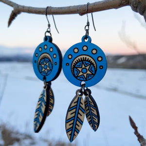 Blåbär Earrings