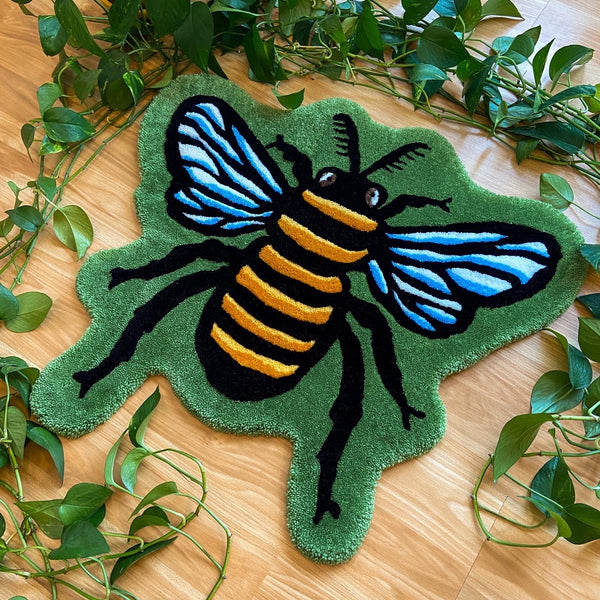 Handmade Bee Rug