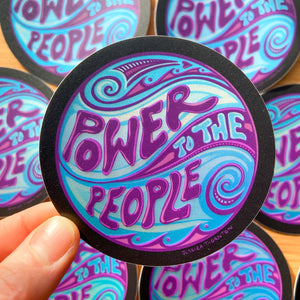Power to the People Sticker
