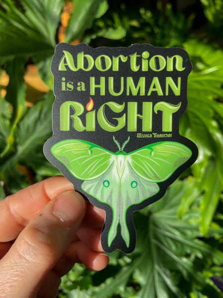 Abortion is a Human Right Sticker