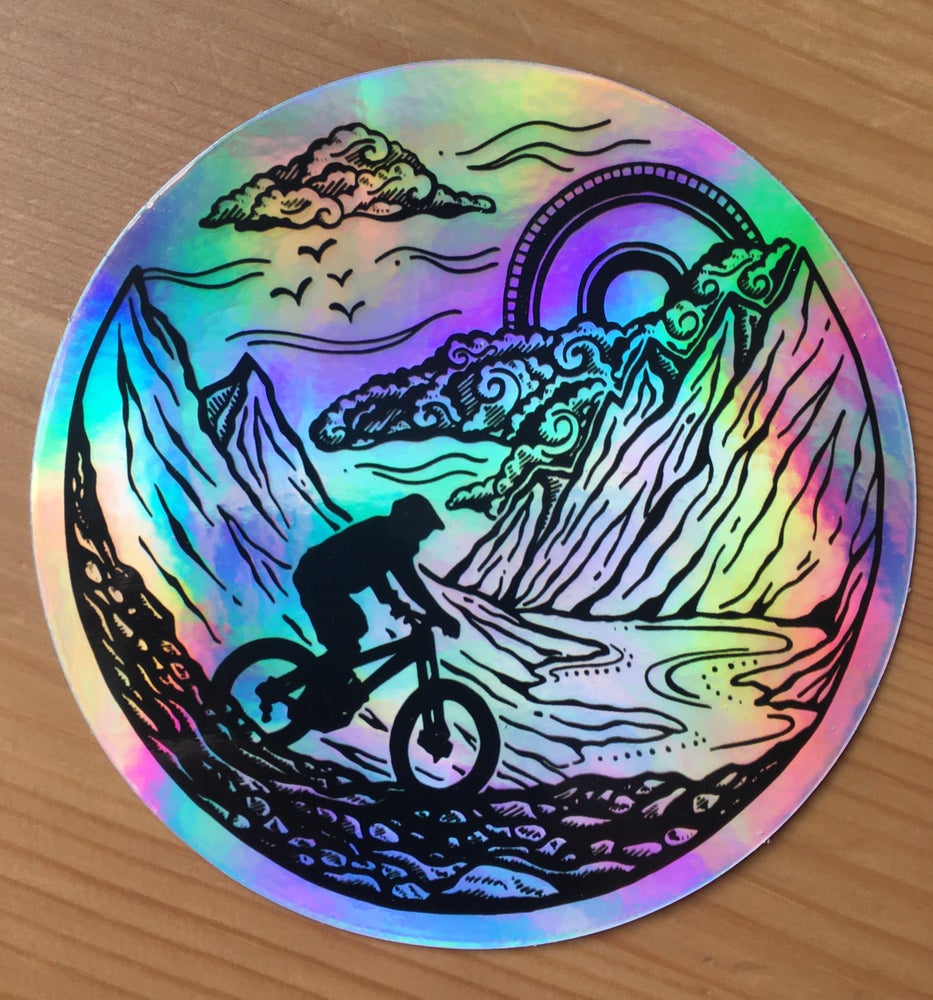 mountainbike love Mountain Bike Love Sticker – Jessica Thornton Designs
