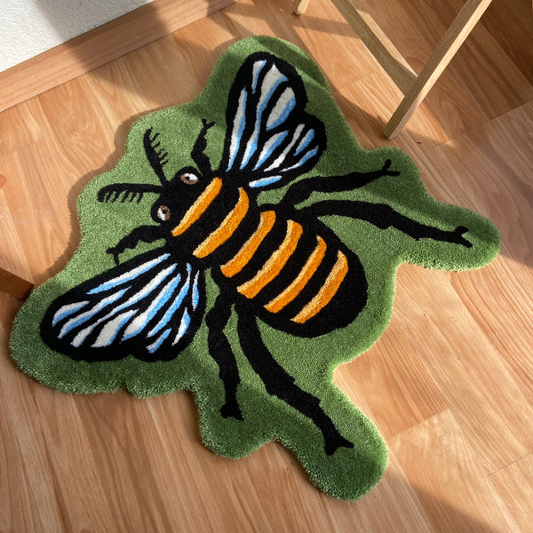Handmade Bee Rug