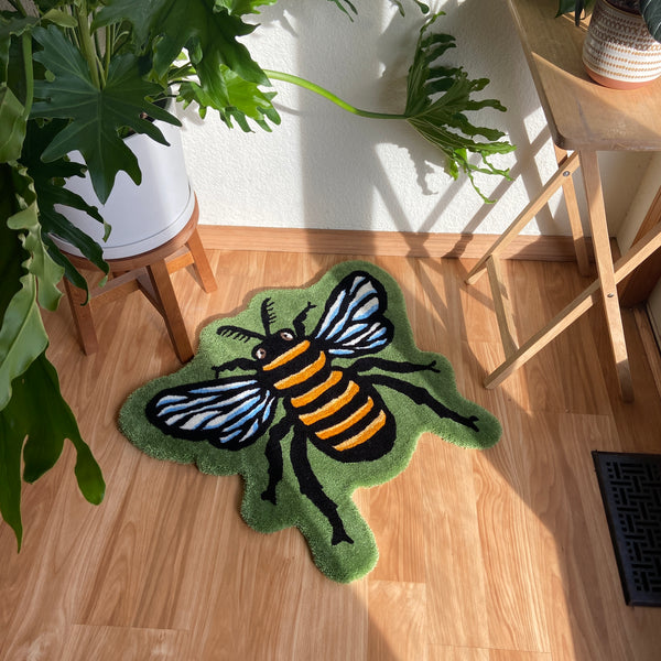 Handmade Bee Rug