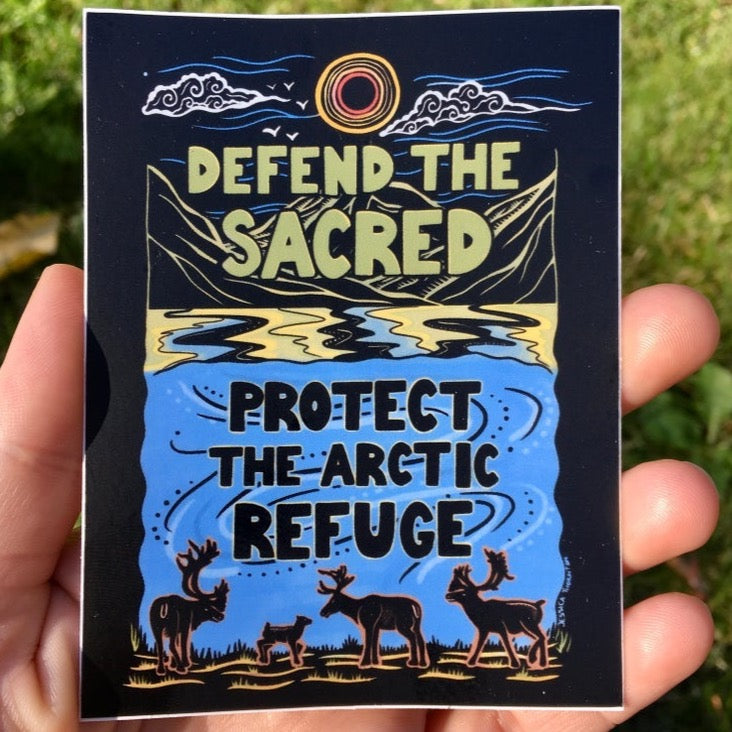 Arctic Refuge Sticker