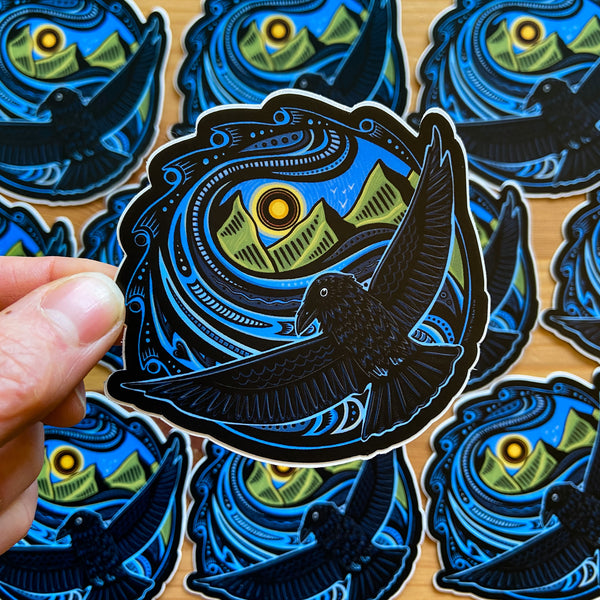 Raven Sticker